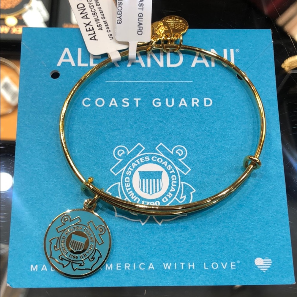 Alex and Ani Coast Guard Bangle
